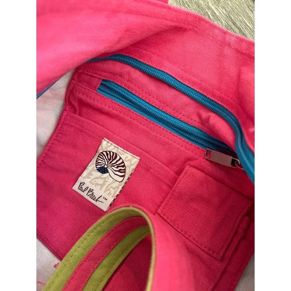 Paul Brent Blue & Pink Mythical Mare & Bird Shoulder Strap Tote Bag - Picture 3 of 4